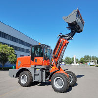Chargeuse sur pneus télescopique RG2500 de fabrication chinoise, capacité nominale de 2,2 tonnes, moteur diesel, chargeuse articulée pour travaux agricoles et de construction