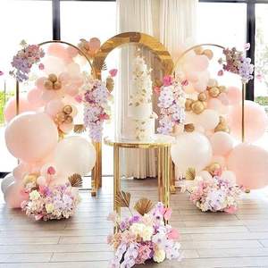 White Wedding Decoration <b>Backdrop</b> <b>Stand</b> Event Party Supplies Rippled <b>Backdrop</b> Panel Wedding Decoration <b>Backdrop</b> - Product Image 5