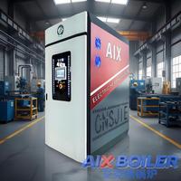 Chaudière à vapeur électrique verticale industrielle à basse pression, haute efficacité, machine à repasser le linge automatique