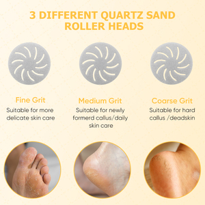 Kit di prodotti per Pedicure rimozione di pietre pomice o De Calos macchina per rimuovere il callo Pedicure con 3 rulli - Product Image 3