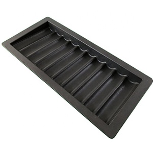 Plateau à puces en plastique pour casino, capacité de 500 pièces, 10 rangées, capacité de <span class=keywords><strong>50</strong></span> puces par rangée - Product Image 1