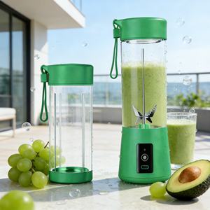 2-in-1 Leak-Proof Battery-Powered USB-C Ice Smoothie Maker Turbo Mode 400ml BPA-Free Low Noise Portable Heavy Duty Car Outdoor 6 - Product Image 6