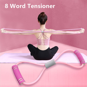 Bandes de résistance avec mousse pour le sport à domicile, accessoires de yoga et de fitness, corde de traction en caoutchouc, équipement d'entraînement et d'exercice pour femmes - Product Image 2