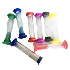 Minuteur de sable écologique en plastique pour mariage, 30 secondes, accessoires de jeu de société, 1/2/3/5 <span class=keywords><strong>minutes</strong></span>, design moderne promotionnel, cuisine - Product Image 5
