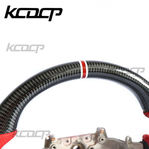 ปรับแต่งคาร์บอนไฟเบอร์ปลอม Alcantara <span class=keywords><strong>พวงมาลัย</strong></span>สําหรับ Nissan R35 GTR 370Z Z34 350Z ตระเวน Armada y62 <span class=keywords><strong>พวงมาลัย</strong></span> - Product Image 3