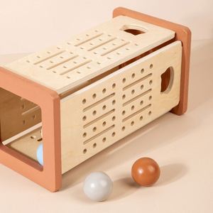 Juguetes Matemáticos Coloridos para Desarrollo de Habilidades Motoras Finas, Juego de Mesa de Madera con Dados y Palitos Montessori para Viajes Familiares - Product Image 4