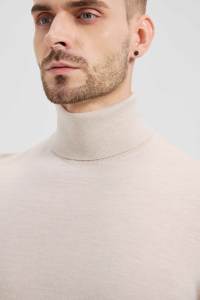 Suéter de <span class=keywords><strong>Cuello</strong></span> <span class=keywords><strong>Alto</strong></span> Personalizado MT49 con Logotipo Frontal OEM ODM para <span class=keywords><strong>Hombre</strong></span>, Suéter de Lana de <span class=keywords><strong>Cuello</strong></span> <span class=keywords><strong>Alto</strong></span>, <span class=keywords><strong>Jersey</strong></span> de Invierno Transpirable - Product Image 2