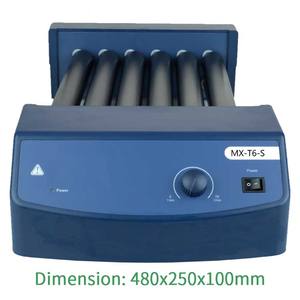 Laboratorio medicale rotolamento e oscillazione regolabile velocità motore a corrente continua per campione di sangue Standard oscillante <span class=keywords><strong>Mixer</strong></span> tubo rullo miscelatore - Product Image 5