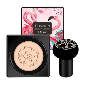 Fond de teint BB crème en forme de champignon, 10 pièces, pour maquillage, correcteur, de Base pour le visage, coussin d'air blanchissant