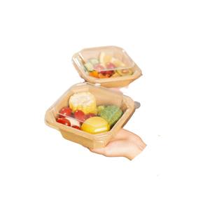 Recipientes Desechables de Papel Kraft Personalizables con Tapas, Aptos para Alimentos, para Ensaladas, Bocadillos, Pizzas, Panes, Comida para Llevar, Galletas y Otros - Product Image 4