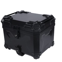 Boîte à bagages de moto universelle étanche de grande capacité 45L en ABS pour le tourisme