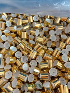 Tapa <span class=keywords><strong>de</strong></span> Disco <span class=keywords><strong>de</strong></span> Aluminio Plateado Brillante y Mate Dorado, 24/410 28/410, al por Mayor - Product Image 5