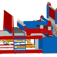Machine de soudage par points de panneaux de clôture en treillis métallique contrôlée par PLC de haute qualité avec construction de précision des engrenages et des roulements