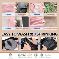 Culottes de Règles en Coton Bio Protection Intégrale Flux Abondant Lavables Durables Anti-Fuites pour Femmes (Vente en Gros)
