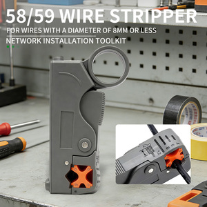 Kit de Herramientas para Crimpar Cables Ethernet y Herramienta de Conexión de Red - Construcción en Acero para Instalación de Cables Cat5e/Cat6 - Product Image 3
