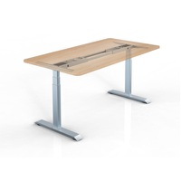 Meubles de bureau ergonomiques motorisés en gros, bureau assis-debout réglable en hauteur à double moteur