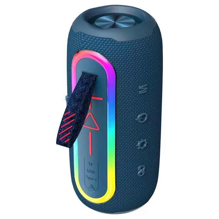 FLIP6 MAX Outdoor Portable Wireless Speaker Supports Spotify Music & RGB LED Lighting 15W Output Power Factory Price Subwoofer