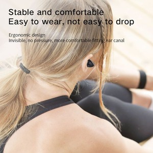 Tws Noise Cancelling Earphones <b>With</b> <b>Speaker</b> <b>Bluetooth</b> 5.0 Type C Charging Reversible Charging Button Control Plastic Body - Product Image 5