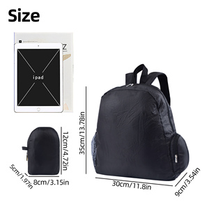 <span class=keywords><strong>Sac</strong></span> à <span class=keywords><strong>dos</strong></span> de randonnée léger et pliable en polyester imperméable pour hommes et femmes - Product Image 5