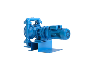 Pompe à diaphragme pneumatique série DBY avec air comprimé, hauteur de refoulement 40 m, pour l'industrie automobile et les liquides chauds/vins - Product Image 3