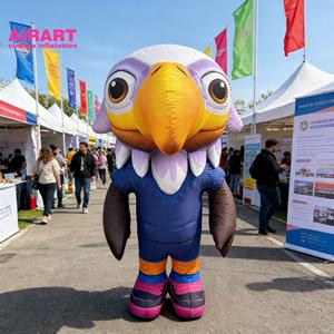 Costume d'aigle gonflable durable pour les événements scolaires et les fêtes d'enfants - Product Image 1