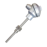 Sonde transmettrice de température PT100 blindée avec capteur de résistance thermique en platine
