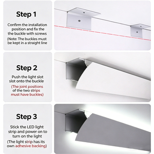 Nouveau design de luminaire mural linéaire à double paupière encastré sans <span class=keywords><strong>plafond</strong></span> pour la décoration intérieure - Product Image 5