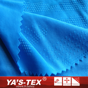 <strong>Nylon</strong> Spandex Jacquard <strong>Warp</strong> <strong>Knitting</strong> <strong>Fabric</strong> 4-Way Elastic Breathable and Soft for Girls' Activewear and Sportswear Dresses - Product Image 2