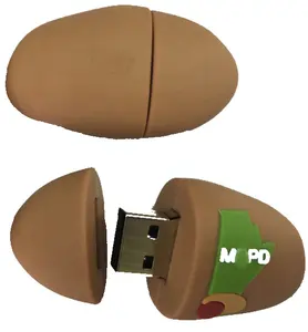 Özel yapılmış patates şekli usb flash sürücü 1gb 2gb 4gb 8gb 16gb