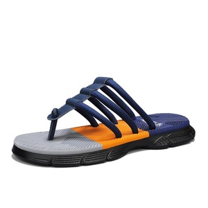 Men's Summer Sporty <b>Flat</b> Flip Flops Anti Odor Cushioning Design - Product Image 5