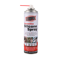 Aeropak 500ml – Huile de base OEM personnalisable en gros, protection antirouille imperméable, spray silicone pour voiture, maison et usage industriel