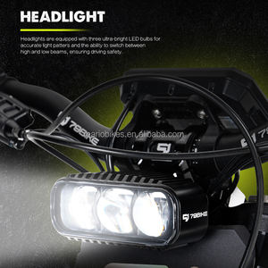 16800W Dirt E Bike 72v Suspensión completa Ebike Motocicleta 79bike Falcon GT Zero-Emission - Product Image 4