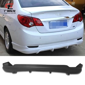 Kit de Carrocería Completo Carlong para Elantra 2008-2010, Material ABS, Color Negro Imprimado, Alta Calidad, Alerón Delantero, Faldones Laterales, Alerón Trasero - Product Image 5