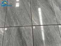Premium-Qualität Moderne Polierte Graue Marmorfliesen für Küchenwand und -boden für Hotel-Lobby Gewerbliche Projekte