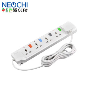 Chất lượng cao anh tiêu chuẩn 13A 5 gang 5 cửa hàng điện dây mở rộng ổ cắm cho văn phòng nhà sử dụng - Product Image 1