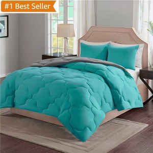 Venta al por mayor barato de encargo de estilo moderno de poliéster acolchado cubierta de <span class=keywords><strong>cama</strong></span> juego de funda nórdica tamaño king juegos de edredón de lujo - Product Image 6