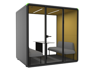 Wholesale 4 Person Acoustic Office Pod Noise Reduction Conference Booth Portable Private Cabin - Product Image 4