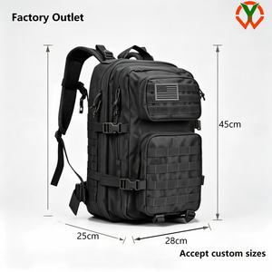 <span class=keywords><strong>Sac</strong></span> à <span class=keywords><strong>dos</strong></span> tactique de Camping, étanche, vente en gros, noir, 60l, 45l, Molle - Product Image 3