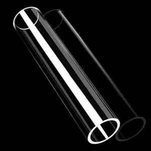 Tubos de vidrio al por mayor tubo de cuarzo borosilicato resistente al calor 29