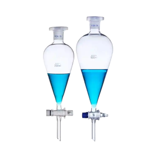 Ensemble d'entonnoirs de laboratoire en verre borosilicate, entonnoir séparateur 250 ml, garantie de 3 ans - Product Image 3