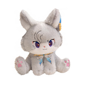 <span class=keywords><strong>Genshin</strong></span> Impact Manyo Chat Animation Oreiller PP Coton Rempli Périphériques de Jeu Anime Peluche Poupée Enfants Cadeau - Product Image 6
