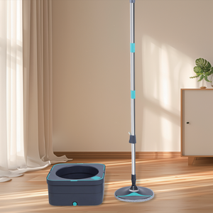 Nettoyant humide et sec <span class=keywords><strong>en</strong></span> microfibre avec poteau <span class=keywords><strong>en</strong></span> acier Produit de nettoyage ménager à haute efficacité - Product Image 2