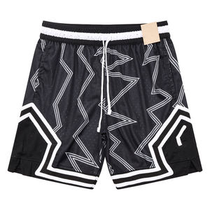 2526 Kwalitatief Hoogwaardige Geborduurde Ademende Mesh Sneldrogende Basketbalshorts Voor Sportbroeken - Product Image 2