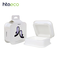 Emballage en pulpe moulée personnalisé pour écouteurs Bluetooth, boîte d'emballage en bagasse, emballage moulé en pulpe