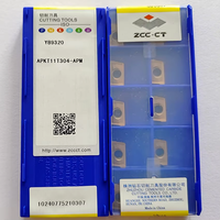 Fraiseuse ZCC.CT avec revêtement AlTiN, plaquettes en carbure CNC APKT11T312-APM YB9320 APKT11T316 APKT11T320 APKT11T304 APKT11T308 APKT