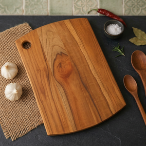 Tabla de Cortar de Madera para Verduras y Frutas, Antibacteriana, Duradera, Libre de BPA, Antideslizante, Tabla de Picar para Cocina - Product Image 6