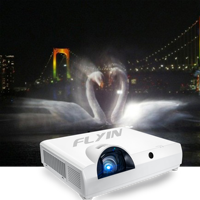 Proyector Láser de Tiro Corto 4K de Alto Brillo, Instalación 360°, Tecnología 3LCD WXGA, Altavoz de 10W, Garantía de 3 Años para Empresas