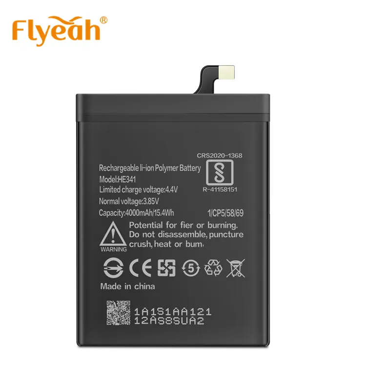 High quality 4000mAh capacity HE341 phone battery for nokia 2.1 rechargeable Li-ion polymer batteries