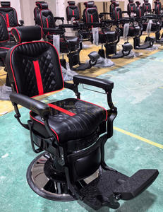 Equipo de peluquería moderno Precio al por mayor Precio bajo Silla De <span class=keywords><strong>Barberia</strong></span> Hombres Estacin De Barbero Silla De salón - Product Image 5