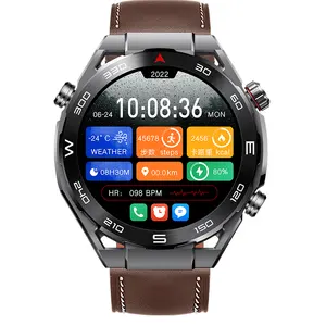 Smartwatch Ultimate 1.5インチデジタルウォッチ用HK5hero Amoled Screenメンズ用チャットGPT付き防水Relojスマートウォッチ